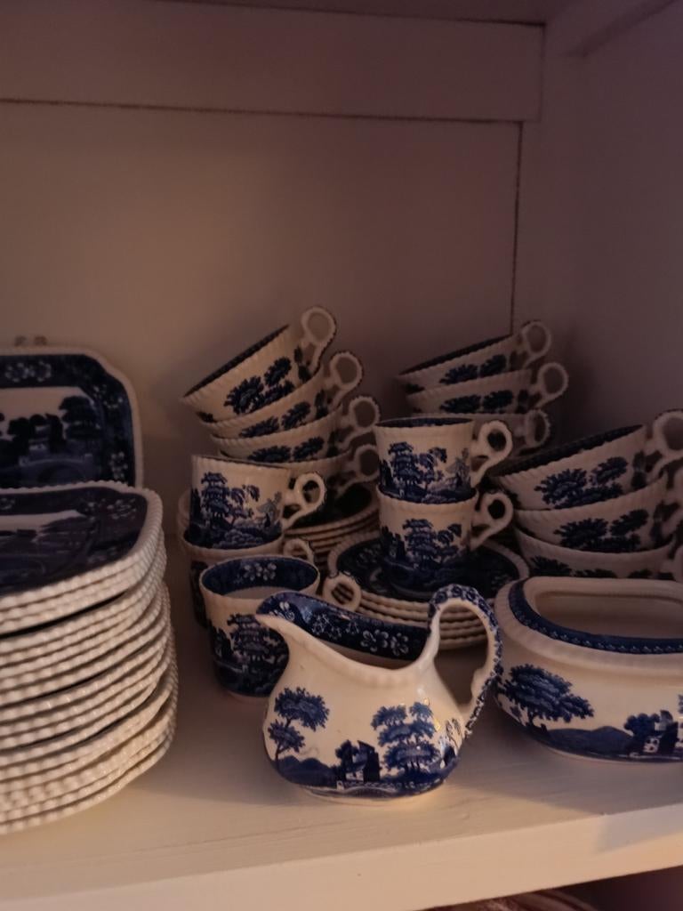 Copeland SPODE Blue Tower, Antiek en Kunst, Ophalen
