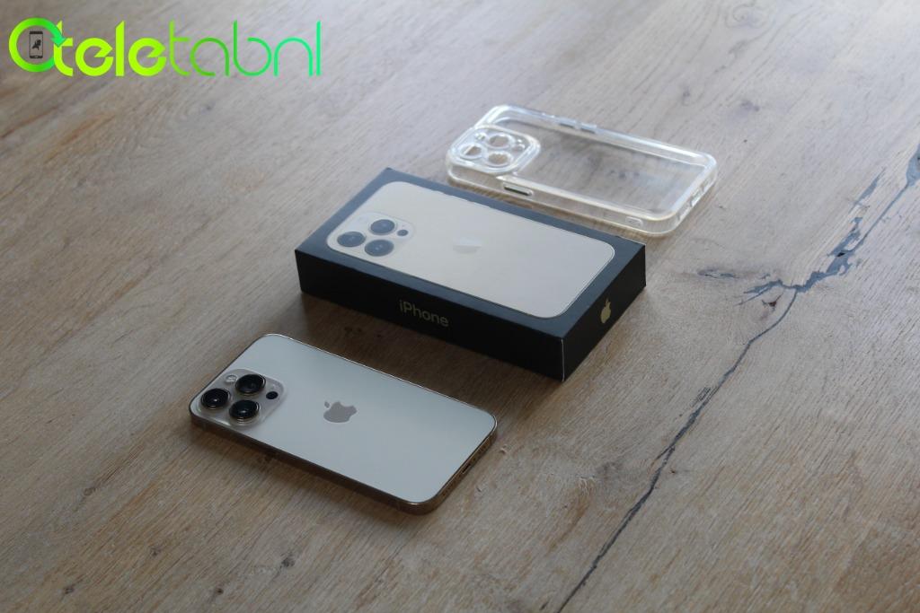 Apple iPhone 13 Pro - 128GB - Goud | Garantie, Telecommunicatie, Mobiele telefoons | Apple iPhone, 128 GB, Refurbished, Ophalen of Verzenden
