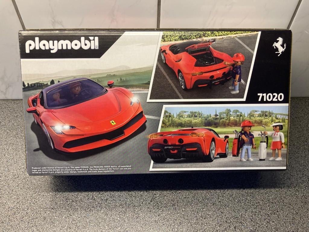 PLAYMOBIL 71020 - Ferrari SF90 - COMPLEET NIEUWE SET IN DOOS, Ophalen of Verzenden, Nieuw, Complete set