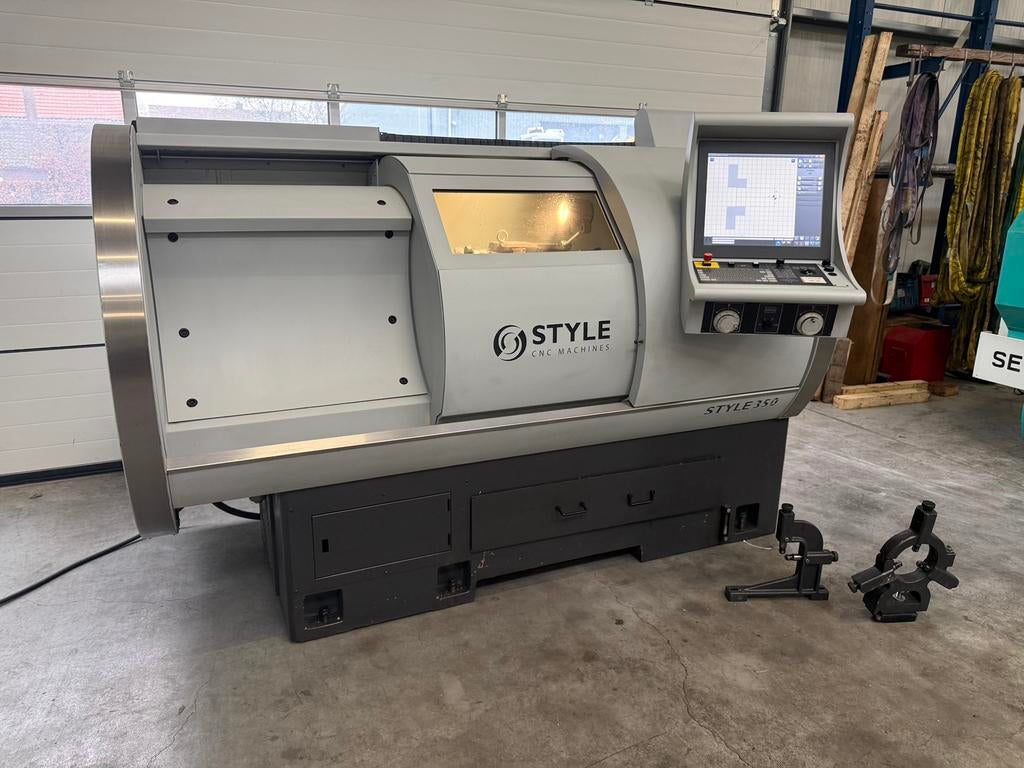 Style 350 cnc draaibank, Doe-het-zelf en Verbouw, Draaibanken, Ophalen, 500 tot 1000 mm, ., Zo goed als nieuw