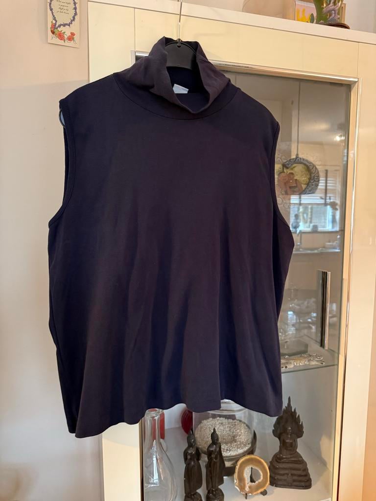 MS Mode Kol Topje XXL Blauw, Ophalen of Verzenden, Zo goed als nieuw, Blauw, Shirt of Top