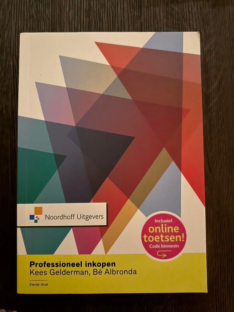 B.J. Albronda - Professioneel inkopen, Boeken, Ophalen of Verzenden, Zo goed als nieuw, B.J. Albronda; C.J. Gelderman