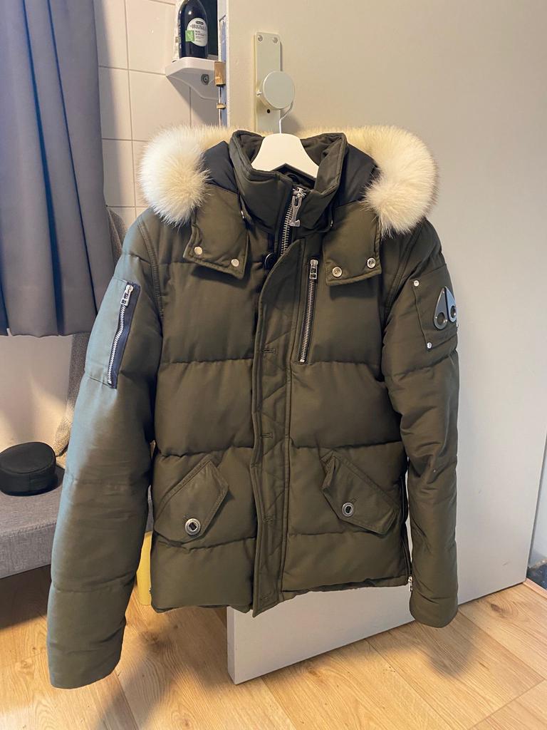 Moose Knuckles heren Jas - Gedragen, Ophalen of Verzenden, Gedragen, Overige maten, Groen