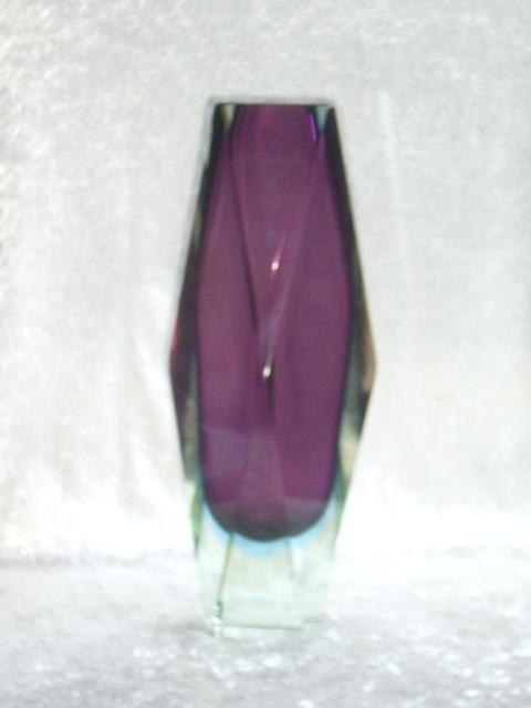 Murano Sommerso Mandruzzato Paars/Blauw XL Formaat, Antiek en Kunst, Ophalen