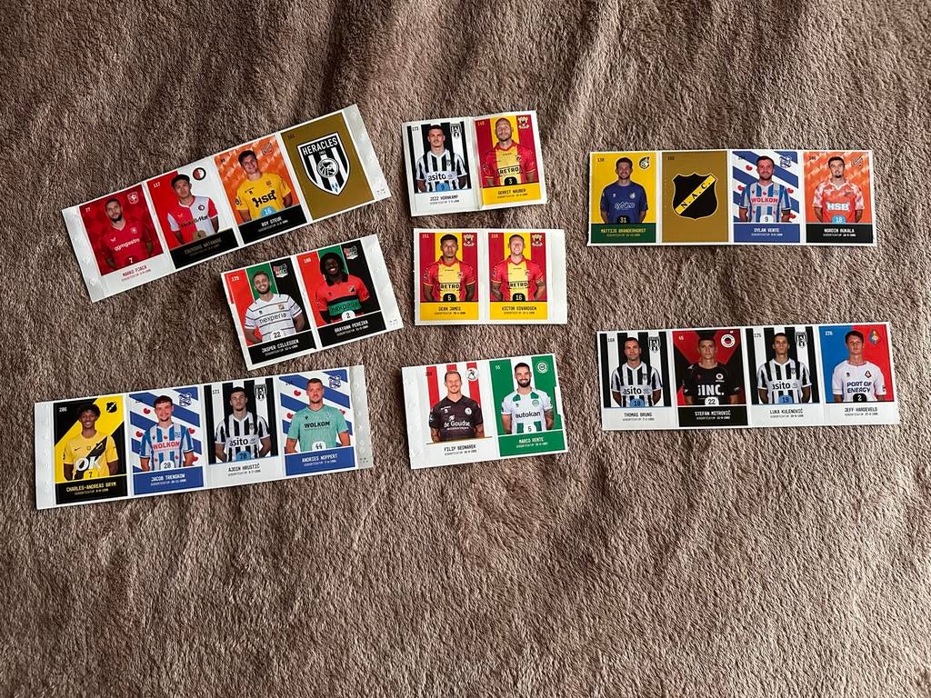 Voetbalplaatjes Diverse Clubs, Ophalen of Verzenden, Gebruikt, Overige binnenlandse clubs, Spelerskaart