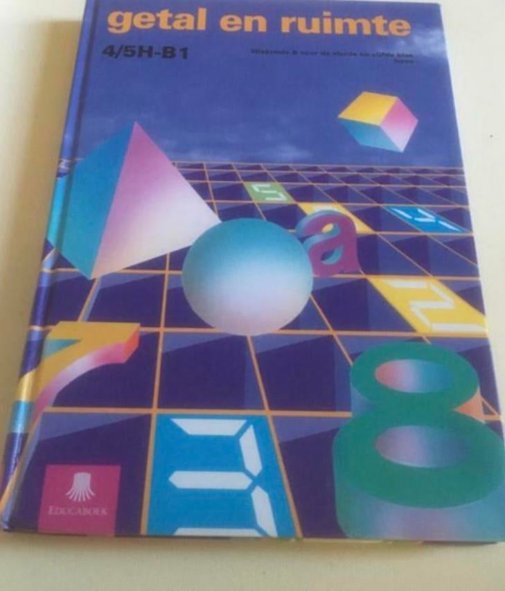 Getal en ruimte 4/5H  -B1 en B2 leer- en antwoordenboek havo, Verzenden, Gelezen, HAVO, Wiskunde B