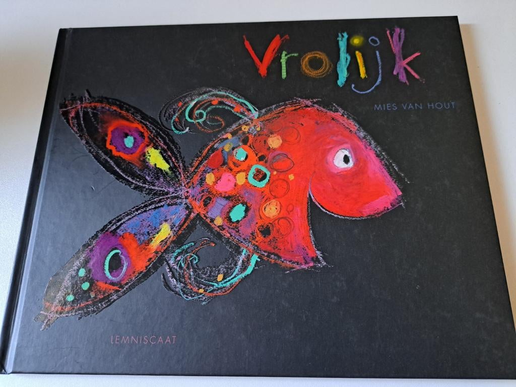 Mies van Hout - Vrolijk - Lemniscaat prentenboek, Boeken, Ophalen of Verzenden, Gelezen, Fictie algemeen