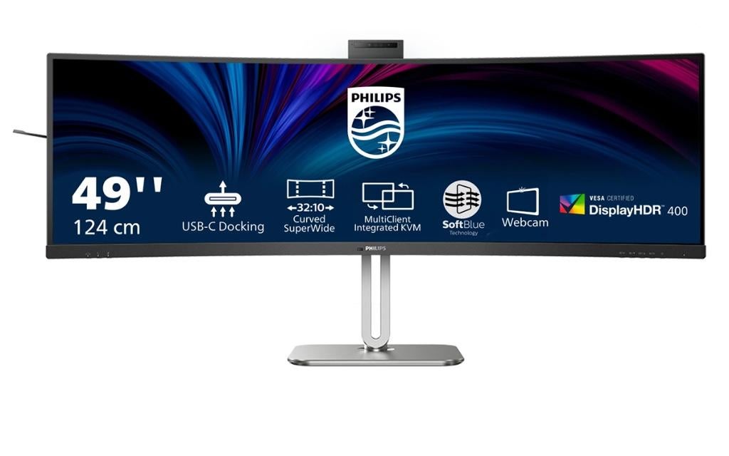 Philips 49B2U6900CH  Ultrawide  Curved Monitor - USB-C 100w, Computers en Software, Monitoren, Kandnelektronica@gmail.com, Philips