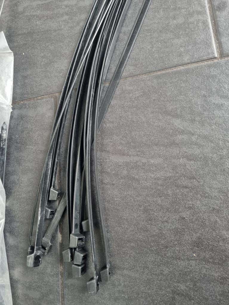 Tiewraps/kabelbinders 530x9,0 - 200 stuks, Ophalen of Verzenden, Nieuw