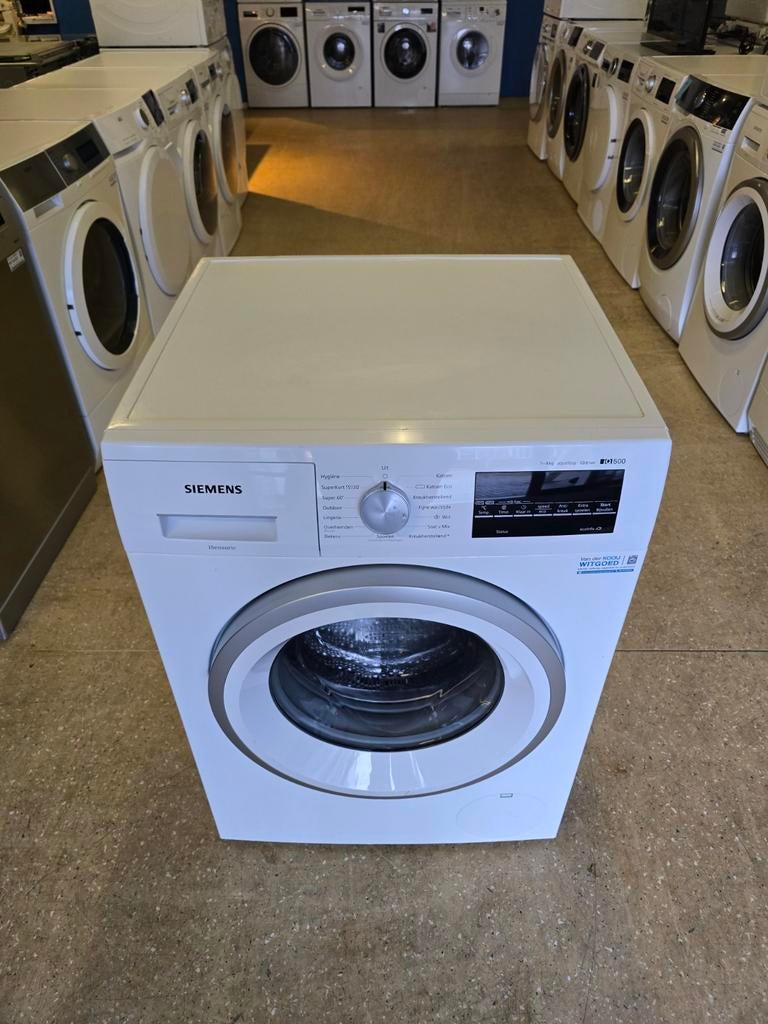 Siemens IQ 500 wasmachine | 8 kilo | A+++ | Gratis thuis 🚚✅, Ophalen, Jirnsum, 1200 tot 1600 toeren, 8 tot 10 kg