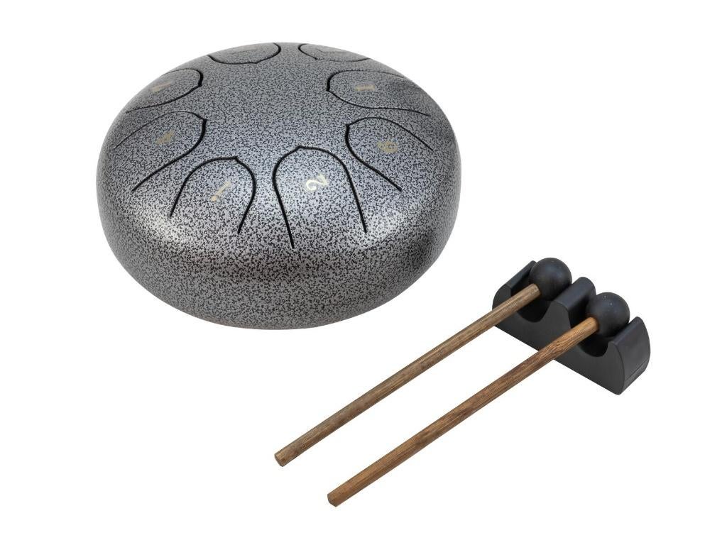 DIMAVERY TD-8 Steel Tongue Drum silver, Muziek en Instrumenten, Percussie, ., Nieuw, Ophalen of Verzenden, Melodische percussie