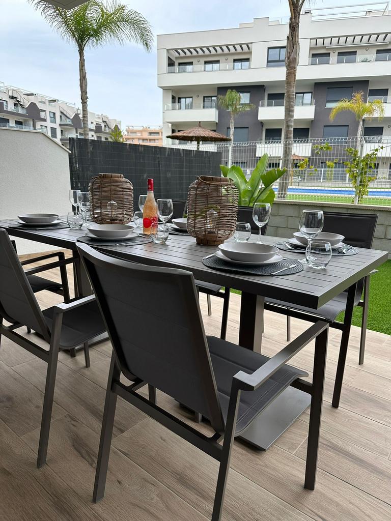 Overwinteren spanje appartement + tuin Torrevieja Alicante, 2 slaapkamers, Costa Blanca, Appartement, Eigenaar