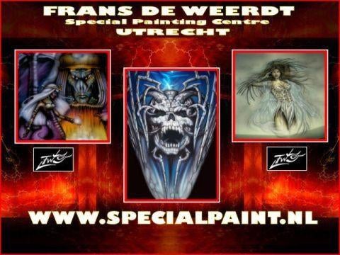 Frans de Weerdt Special Painting / Airbrush ,Specialpaint, Ophalen of Verzenden