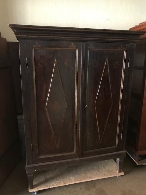 kast bruidskast teak, Antiek en Kunst, Ophalen