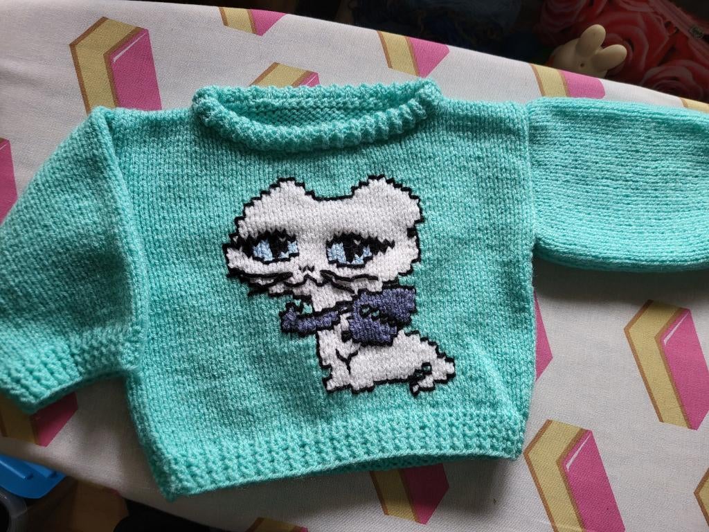 trui voor een grote handpop v 65 cm, Kinderen en Baby's, Speelgoed | Poppen, Ophalen of Verzenden, Nieuw, Overige typen