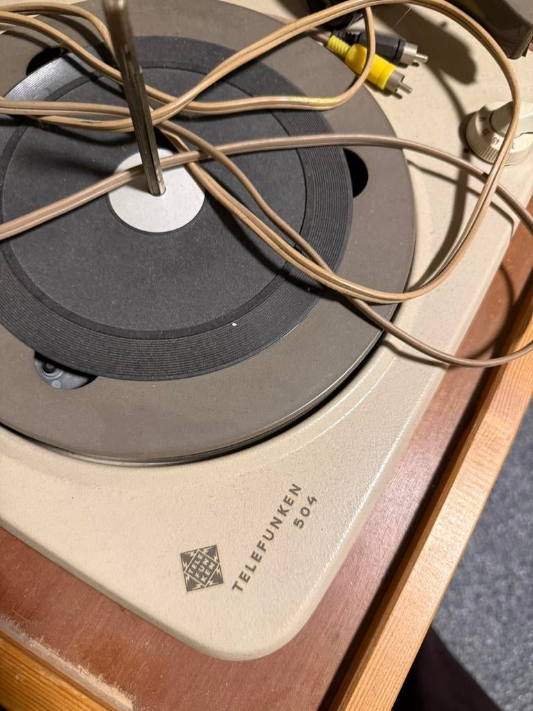 Platenspeler Telefunken 504, Ophalen of Verzenden, Zo goed als nieuw, Overige merken