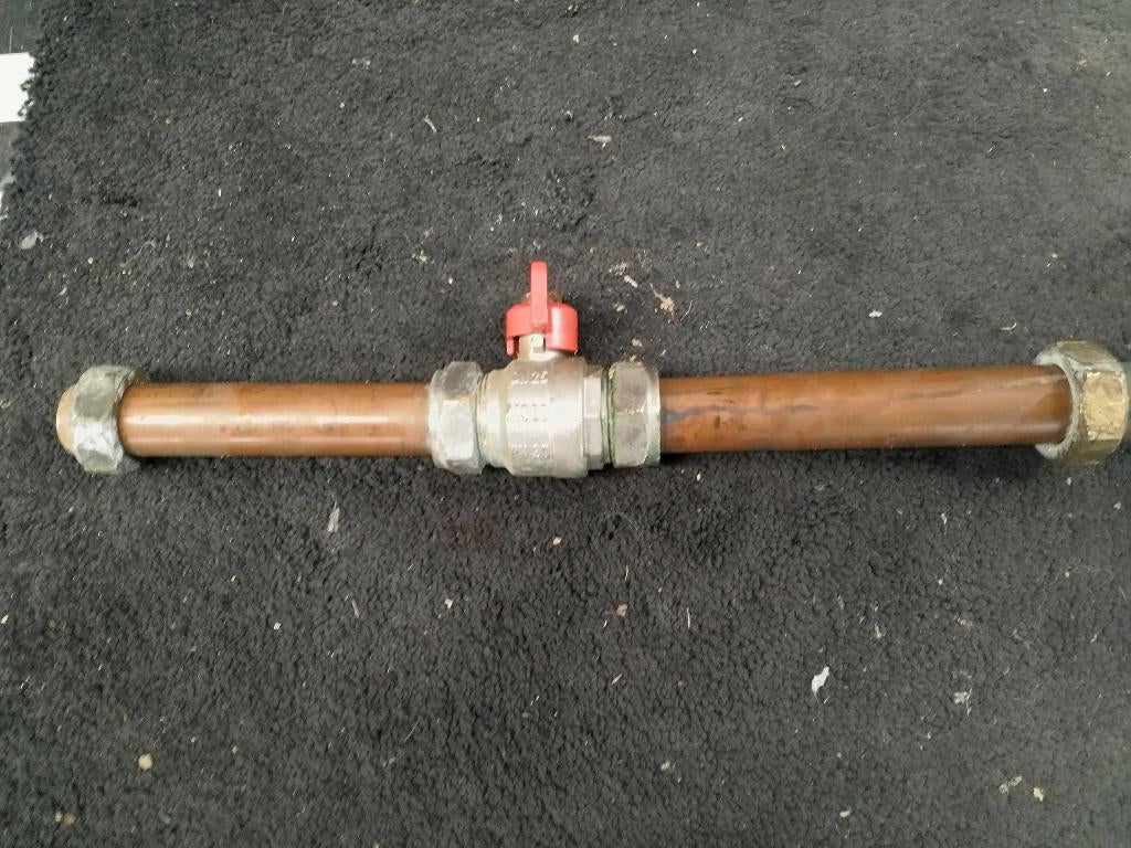 afsluitkraan DN25 / MS 58 / PN 30, Overige materialen, Overige typen, Zo goed als nieuw, Minder dan 2 meter