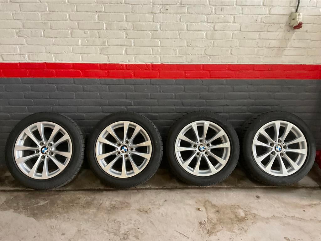Bmw winterset style 395 pirelli sotozero runflat, Ophalen, Gebruikt, Banden en Velgen, Winterbanden