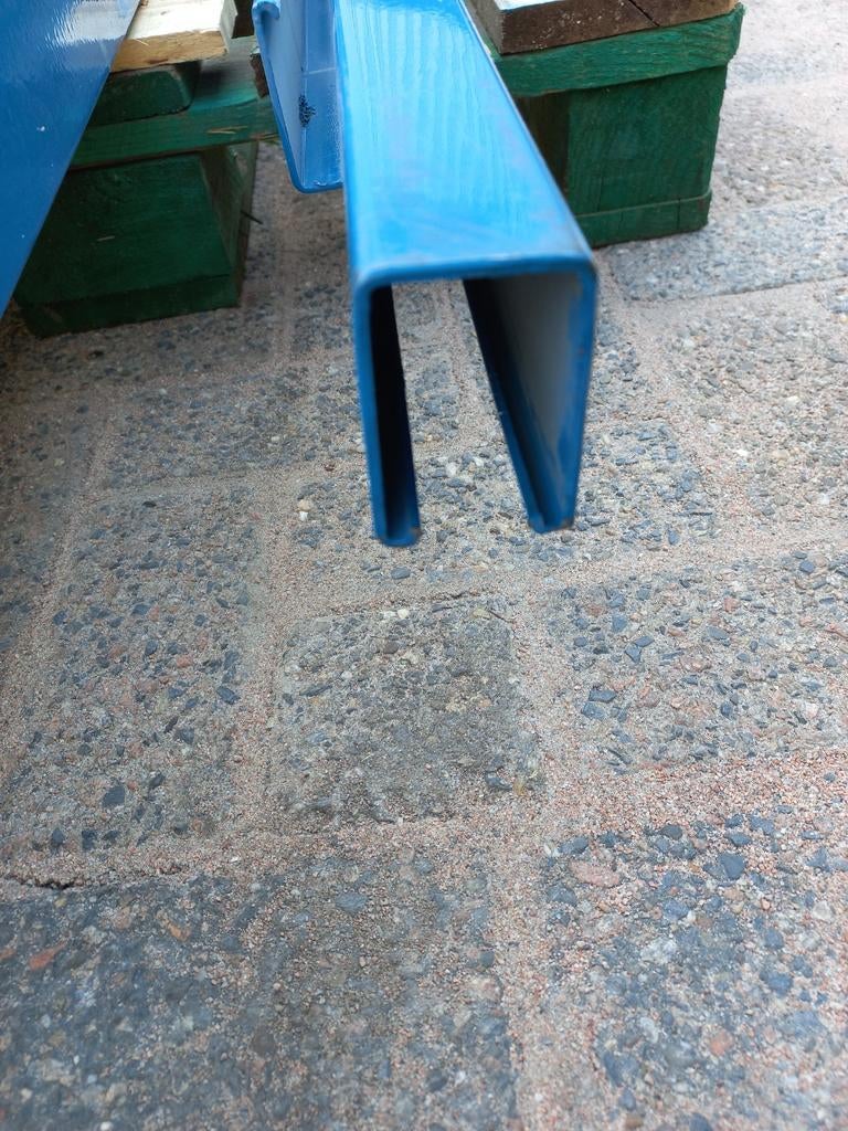 10x Stalen profiel omega u profielen 2.8 meter deur rails, Ophalen