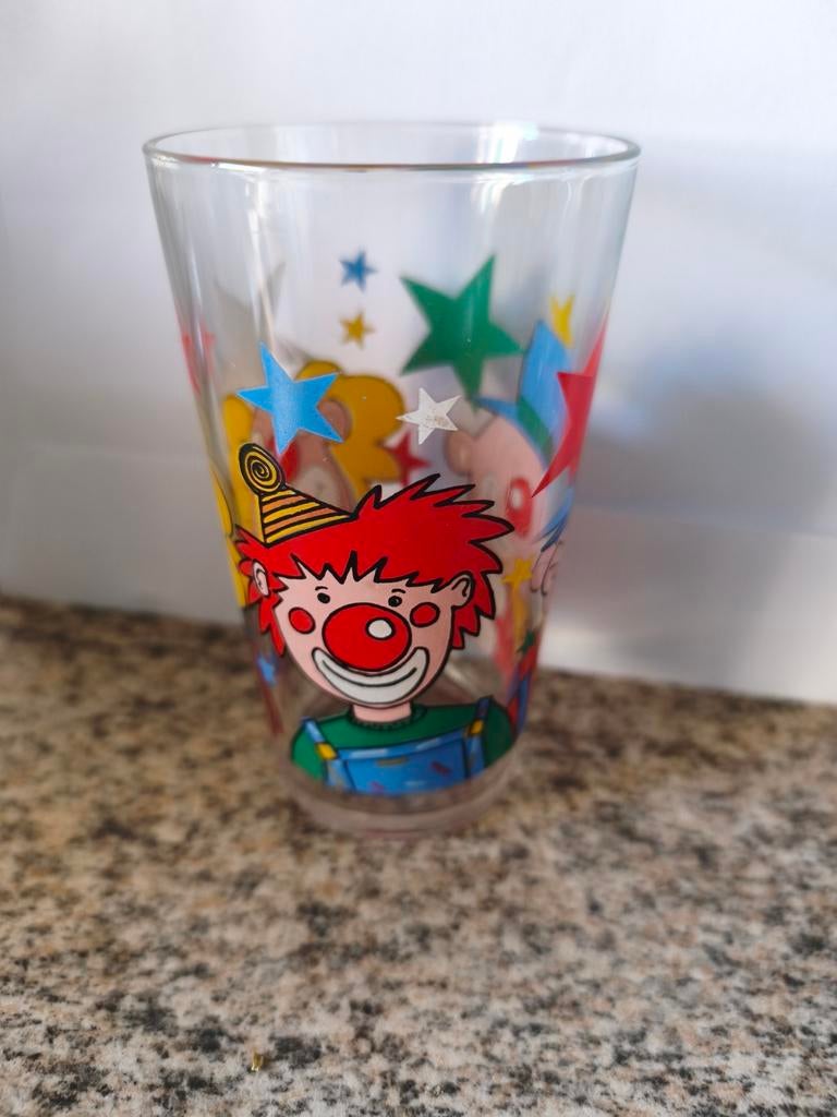 Limonade glas nieuw clounw, Ophalen of Verzenden, Nieuw