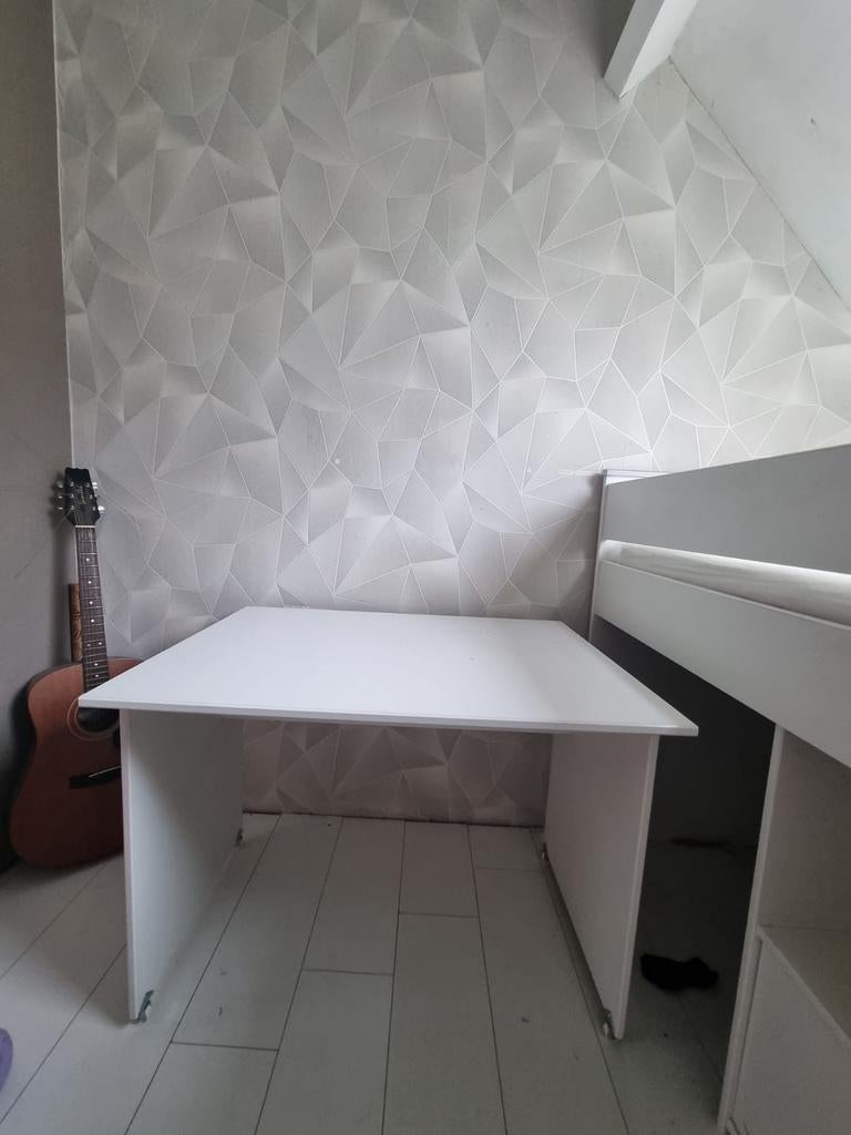 gratis afhalen, Eenpersoons 200x90 Halfhoogslaper, Ophalen, Gebruikt, Halfhoogslaper