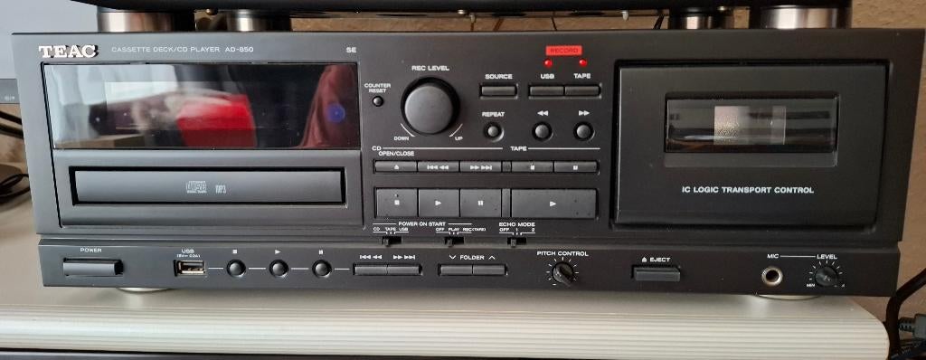 Teac 850 Cassette Deck / Cd Player., Ophalen of Verzenden, Enkel, Overige merken