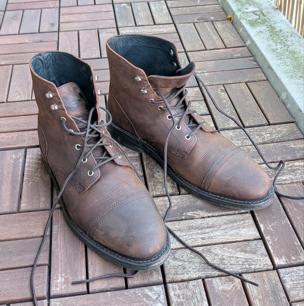 Thursday Boots Captain Heren Laarzen - Maat
US 12,5, Kleding | Heren, Schoenen, Bruin, Boots, Ophalen of Verzenden, Zo goed als nieuw