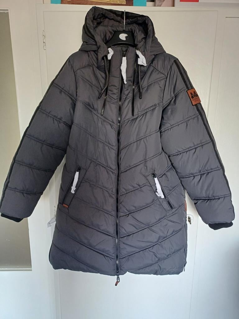 Marikoo Armasa Winterjas XL - Nieuw met kaartje!, Kleding | Dames, Marikoo, Ophalen of Verzenden, Nieuw, Grijs