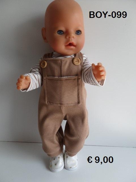 poppenkleertjes voor 43 cm, Ophalen of Verzenden, Nieuw, Babypop