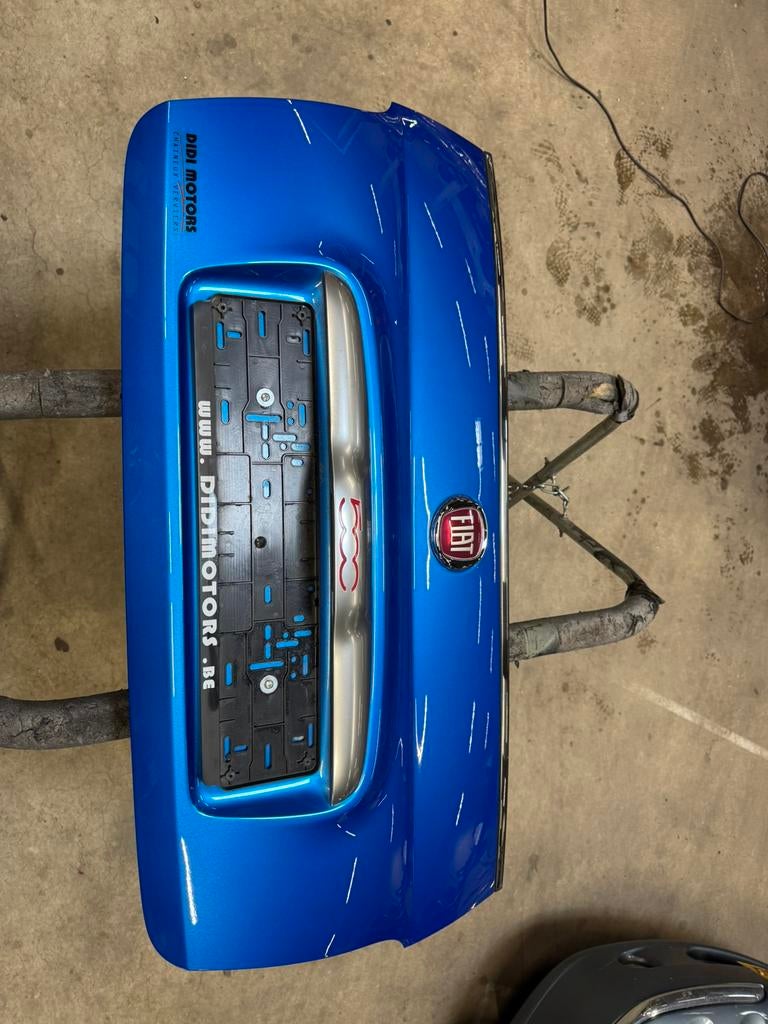 2X Achterklep Fiat 500C cabrio, kleurcode 425/C en 268/A, Auto-onderdelen, Ophalen, Gebruikt, Achterklep, Achter