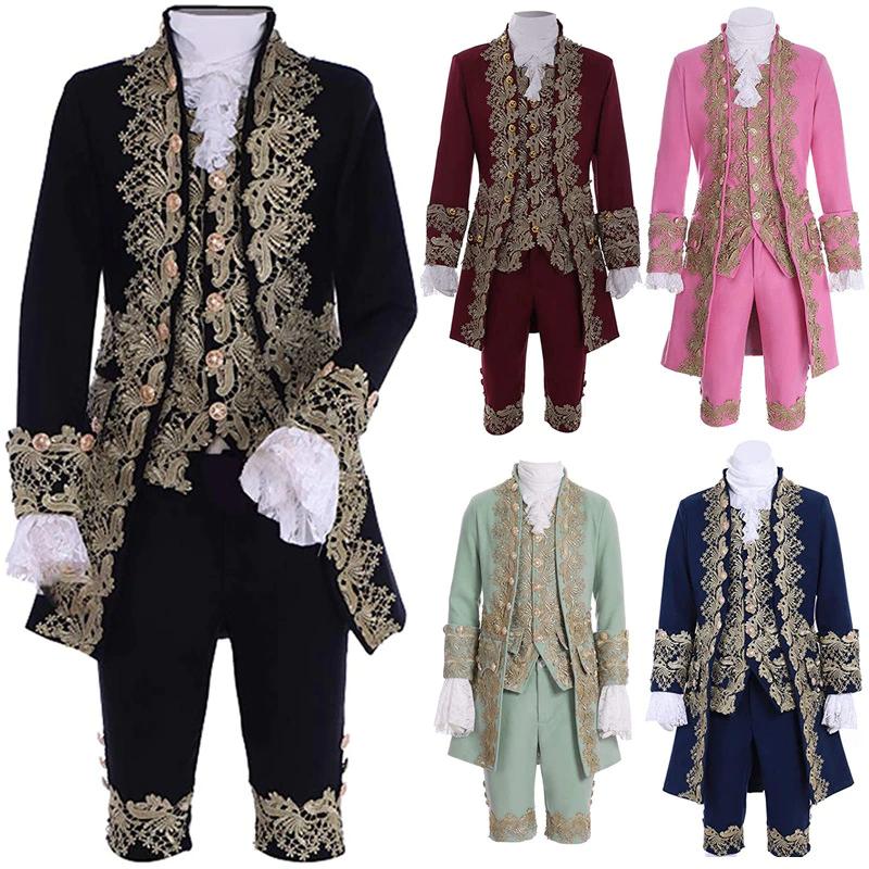 Victoriaans heren kostuum (gothic steampunk middeleeuws), Verzenden, Nieuw, Overige maten, Kleding