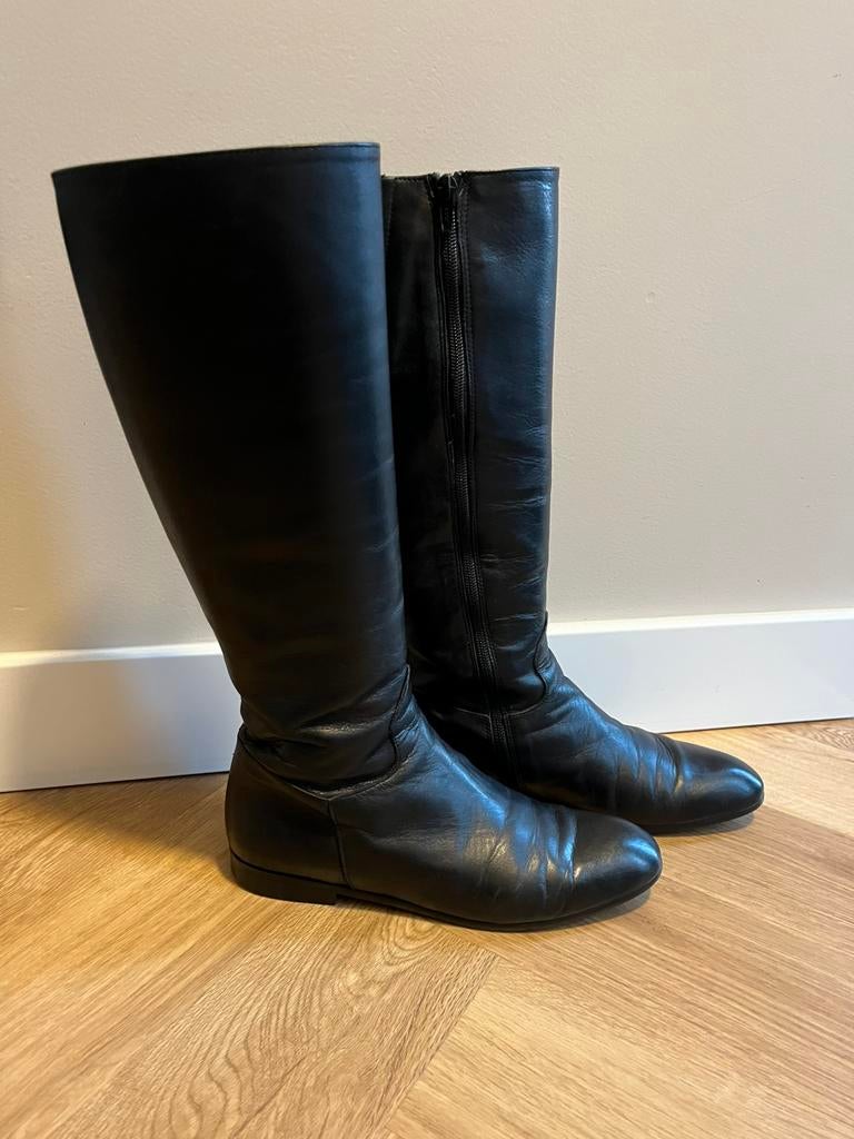 Laarsen Paul Noyen, Kleding | Dames, Schoenen, Hoge laarzen, Zwart, Ophalen of Verzenden, Gedragen