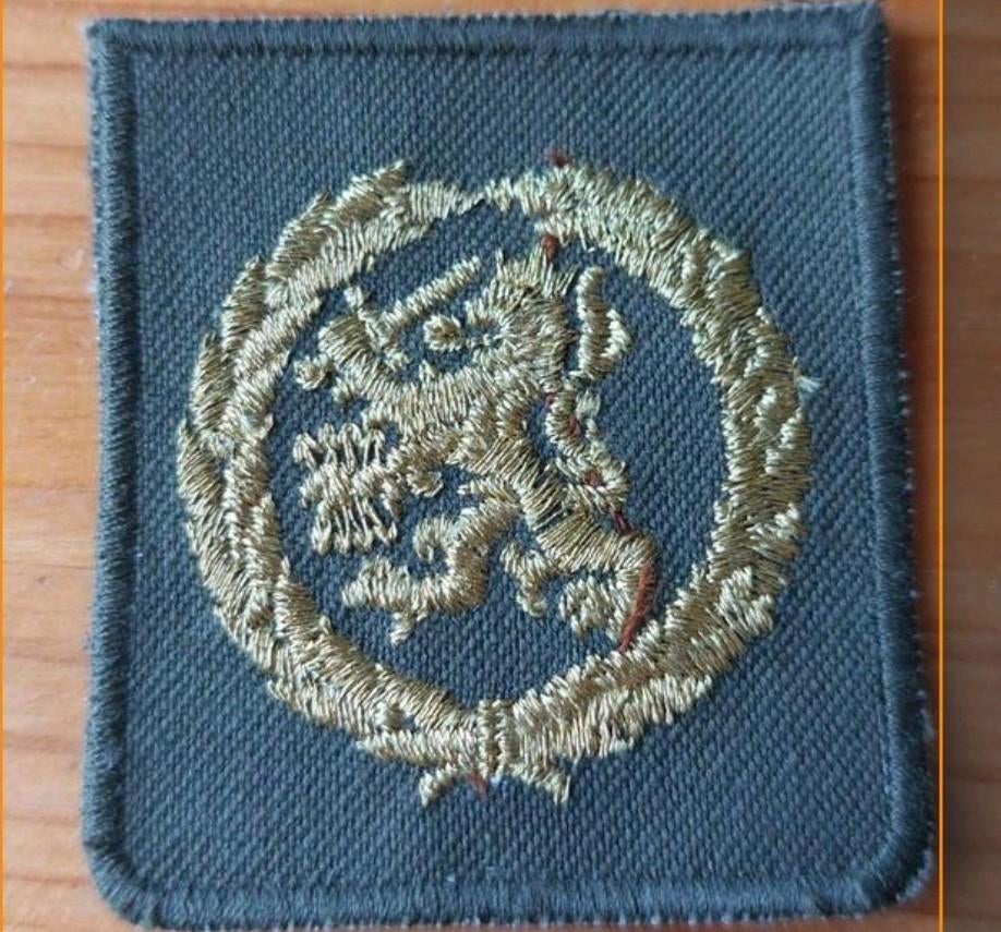 Defensie individueel bekwaamheids borstembleem, Ophalen of Verzenden, Landmacht, Nederland, Embleem of Badge