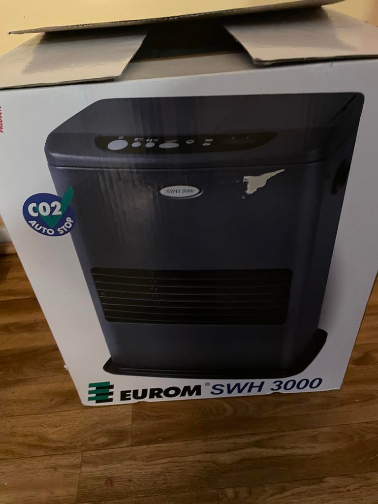 Eurom SWH 3000 Petroleumkachel - Zo goed als nieuw, Huis en Inrichting, Kachels, Ophalen, Overige brandstoffen, Petroleumkachel
