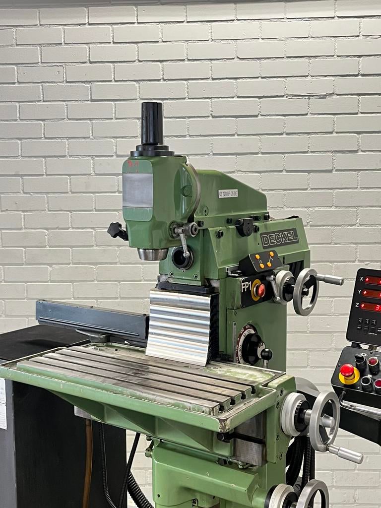 Deckel FP1 aktiv freesbank, Doe-het-zelf en Verbouw, Gereedschap | Freesmachines, Ophalen of Verzenden, Gebruikt, Elektrisch, Overige soorten
