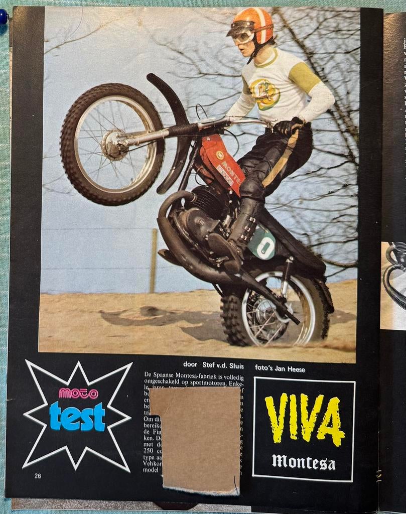 Test 1973 Montesa Capra 250 VR, Verzenden, Zo goed als nieuw