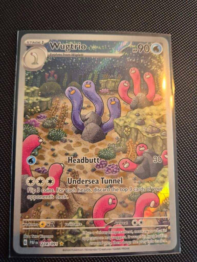224 Wugteio Paldean Fates Pokemon TCG, Ophalen of Verzenden, Zo goed als nieuw