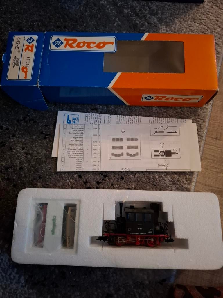 ROCO 43255 HO Dampflok, Overige merken, Gelijkstroom, Wagon, Ophalen of Verzenden