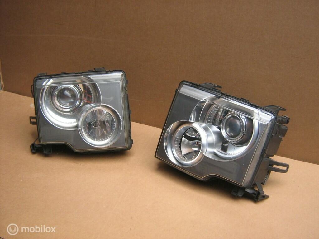Xenon Koplampen Range Rover L322 Vogue Koplamp 2002-2005, Ophalen of Verzenden, Gebruikt, Land Rover