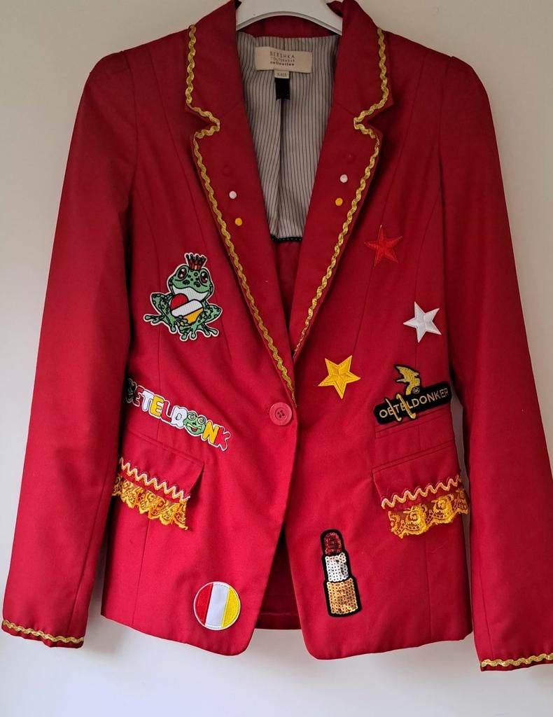 Oeteldonksjasje oeteldonk jas carnaval oeteldonk M, Kleding | Dames, Carnavalskleding en Feestkleding, Ophalen of Verzenden, Carnaval