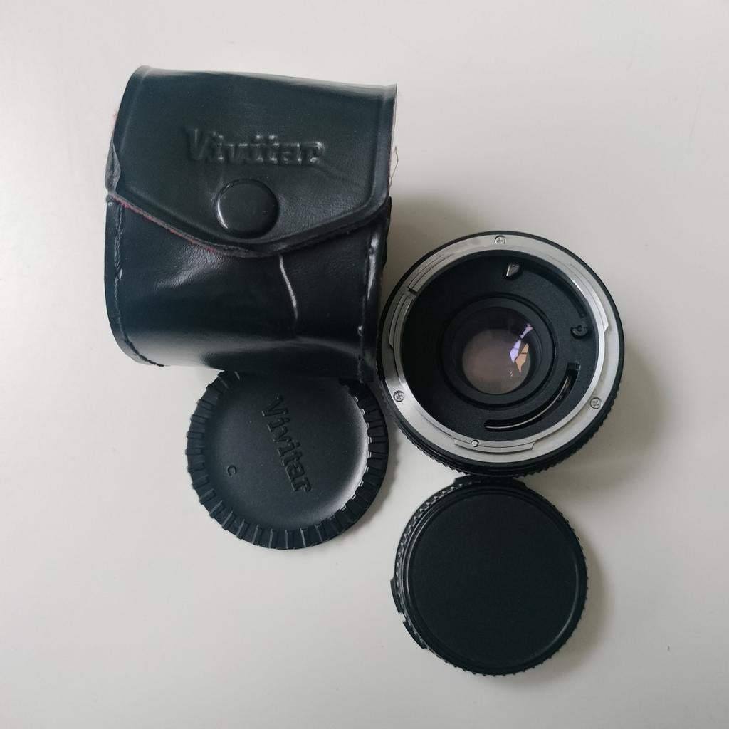 Canon FD Vivitar MC tele converter 2x-4 FL-FD, Ophalen of Verzenden, 1960 tot 1980, Lens of Lenzen