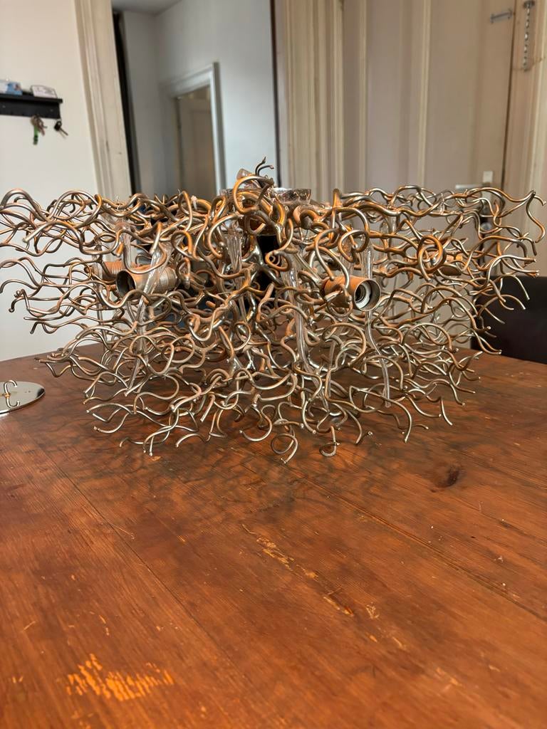 Designlamp Brand van Egmond ‘Hollywood’, Huis en Inrichting, Ophalen, Gebruikt, Metaal, Minder dan 50 cm