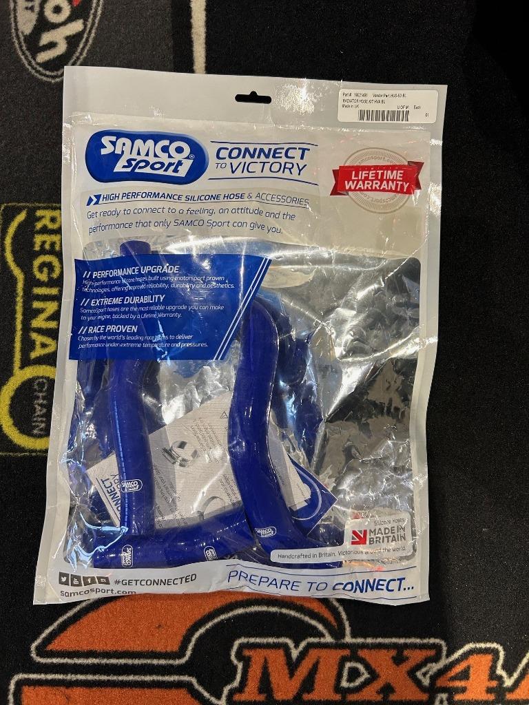 Samco koelslangen blauw & rood KTM / Husqvarna  / Gas Gas 25, Samco, UK, Nieuw, Ophalen of Verzenden