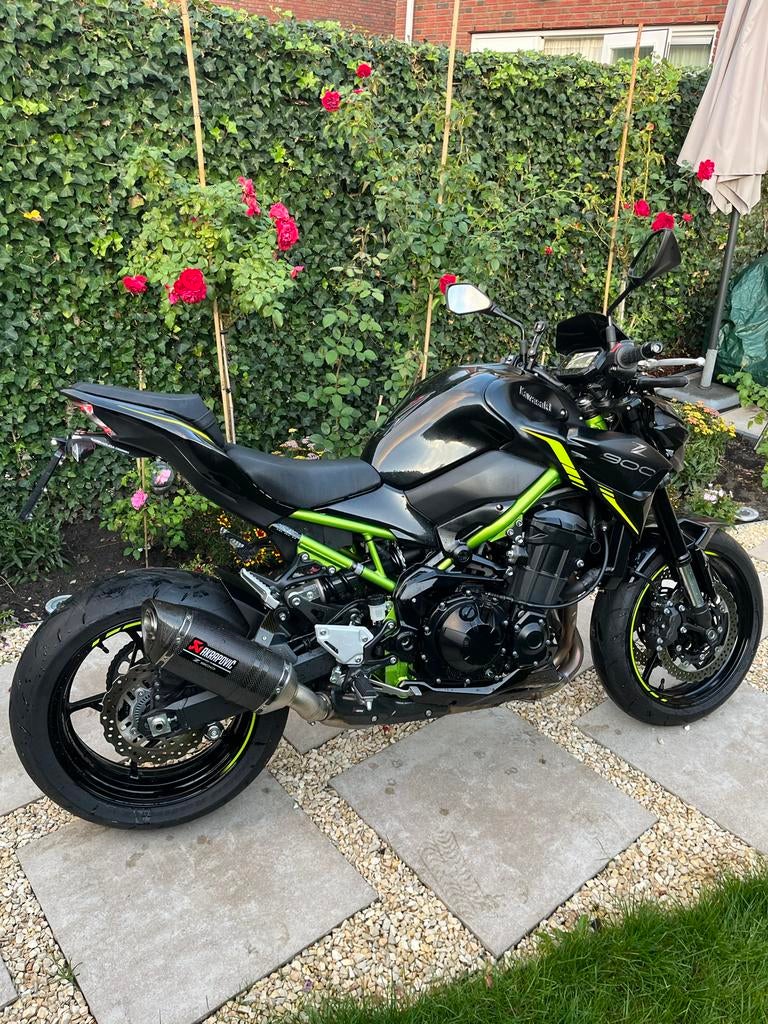 Kawasaki Z900 - 2022 - Zo goed als nieuw, Motoren, 4 cilinders, Motorrijbewijs A, Particulier, Meer dan 35 kW
