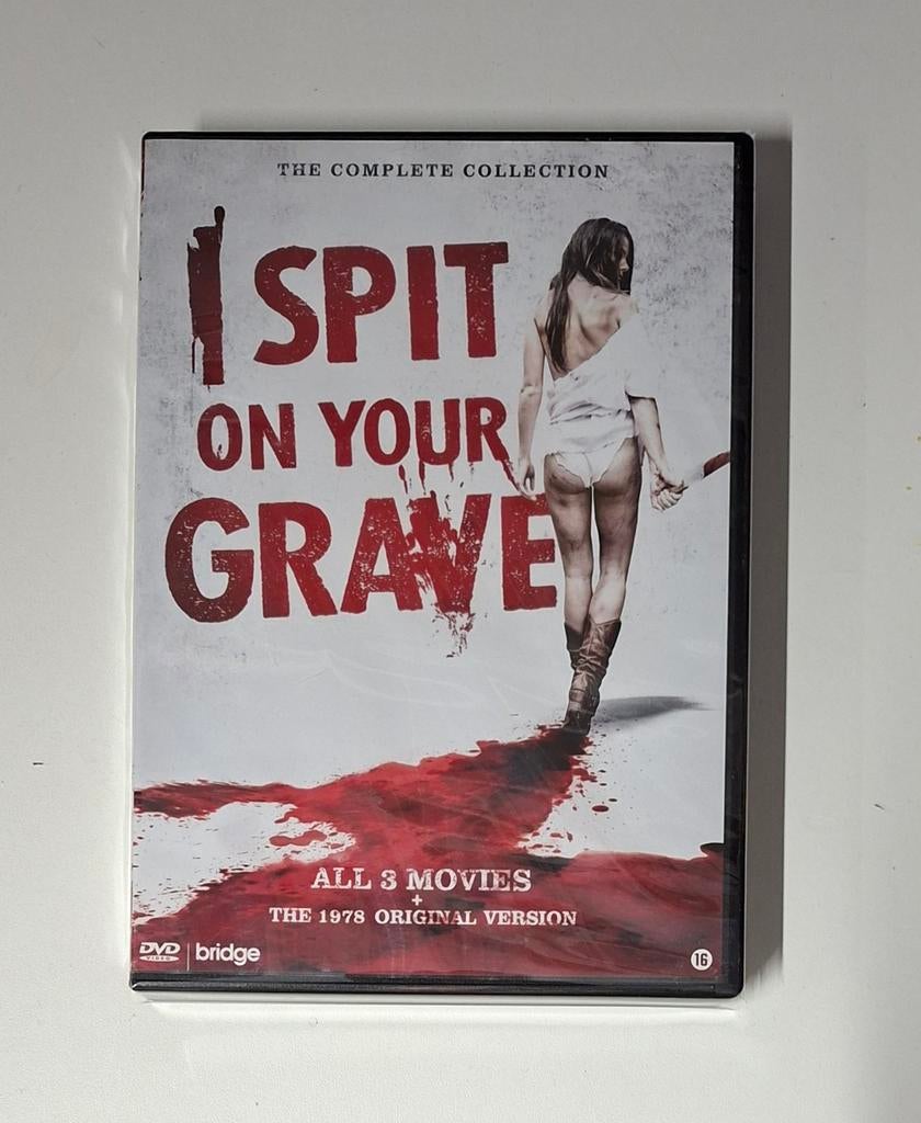 I Spit On Your Grave Complete Collection 4 DVD, Vanaf 16 jaar, Ophalen of Verzenden, Zo goed als nieuw, Boxset