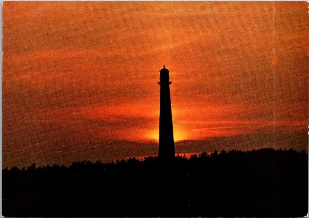 Vuurtoren Ameland - 5 ansichtkaarten, Verzamelen, Ansichtkaarten | Nederland, Verzenden, 1960 tot 1980, Gelopen, Waddeneilanden