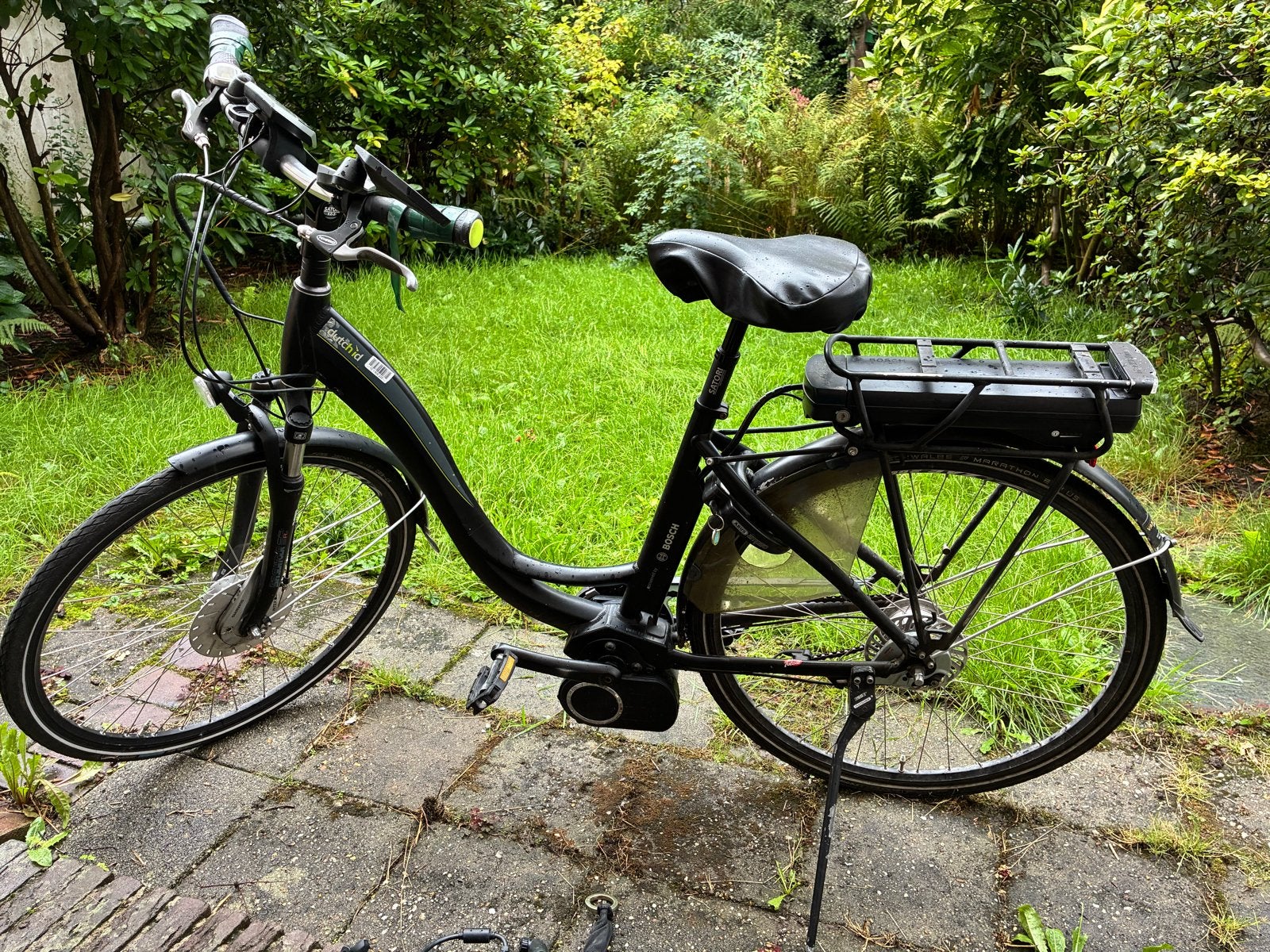 Dutch ID E-bike met Bosch motor en 400Wh accu, Gebruikt, 51 tot 55 cm, 50 km per accu of meer, Ophalen