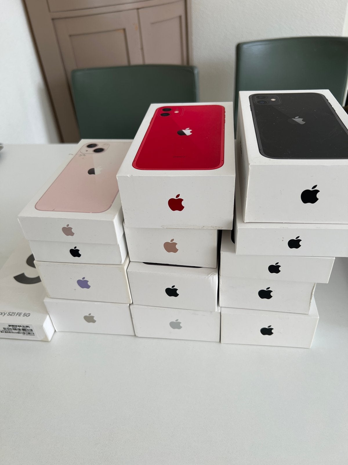 13 Lege Originele iPhone Dozen (Diverse Modellen), Ophalen of Verzenden, Gebruikt, Overige typen, Apple