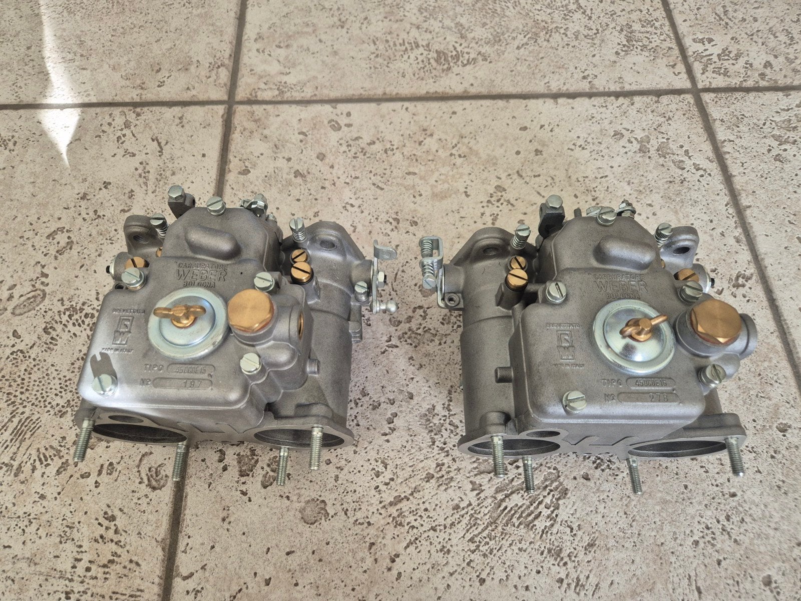 Weber 45 DCOE Carburateurs - Nieuwstaat, Ophalen of Verzenden, Nieuw, Universele onderdelen
