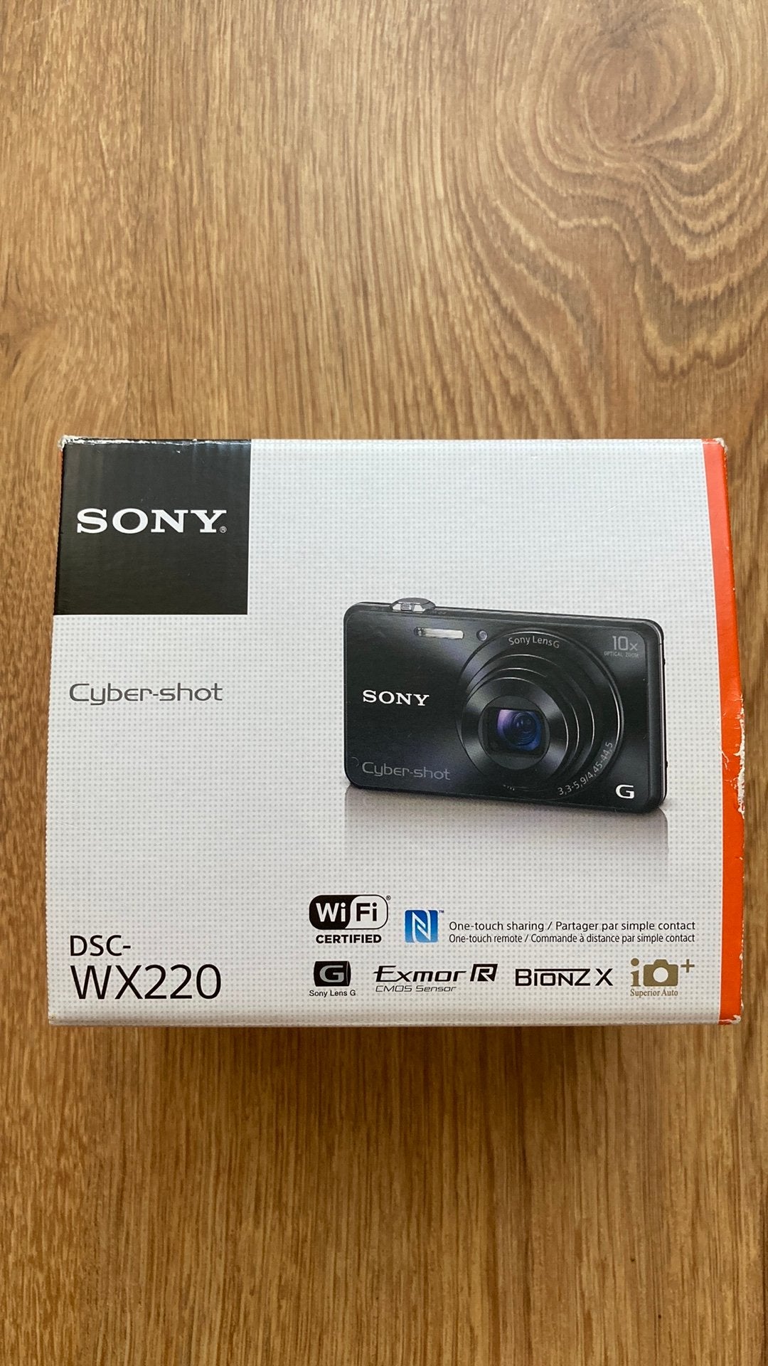 Sony Cyber-shot WX, Audio, Tv en Foto, Fotocamera's Digitaal, Gebruikt, 18 megapixels, Ophalen of Verzenden, Geheugenkaart